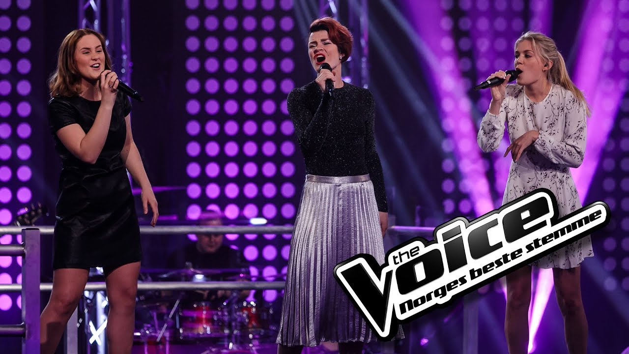 Ragnhild vs. Carmina vs. Lene - How Far I'll Go | The Voice Norge 2017 | Duell