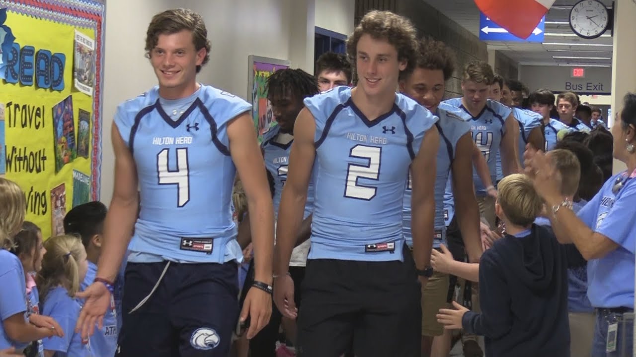 Running the Halls with the Seahawks