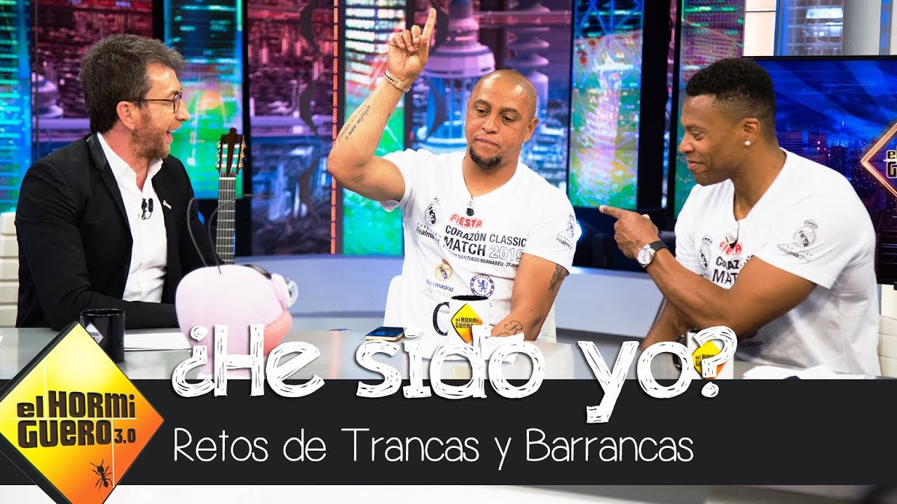 Dosis de sinceridad de Roberto Carlos y Júlio Baptista con Trancas y Barrancas - El Hormiguero 3.0