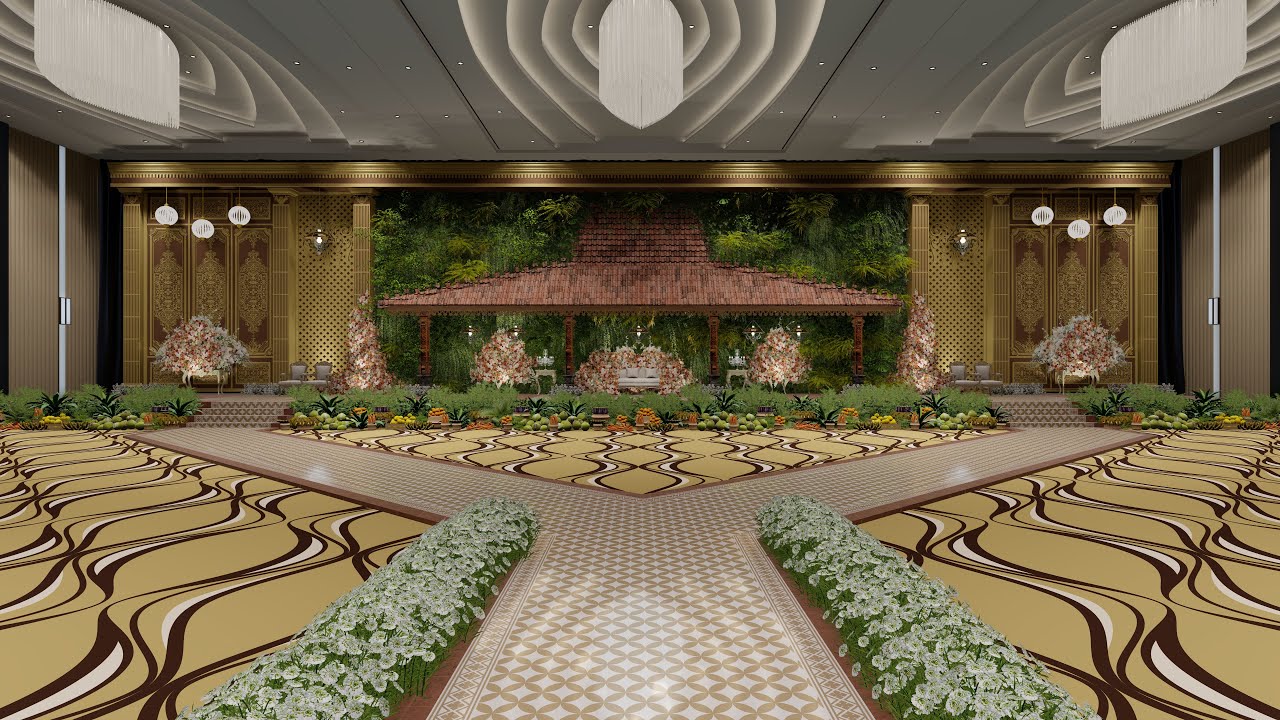 3D WEDDING DECORATION - CINEMATIC ANIMATION