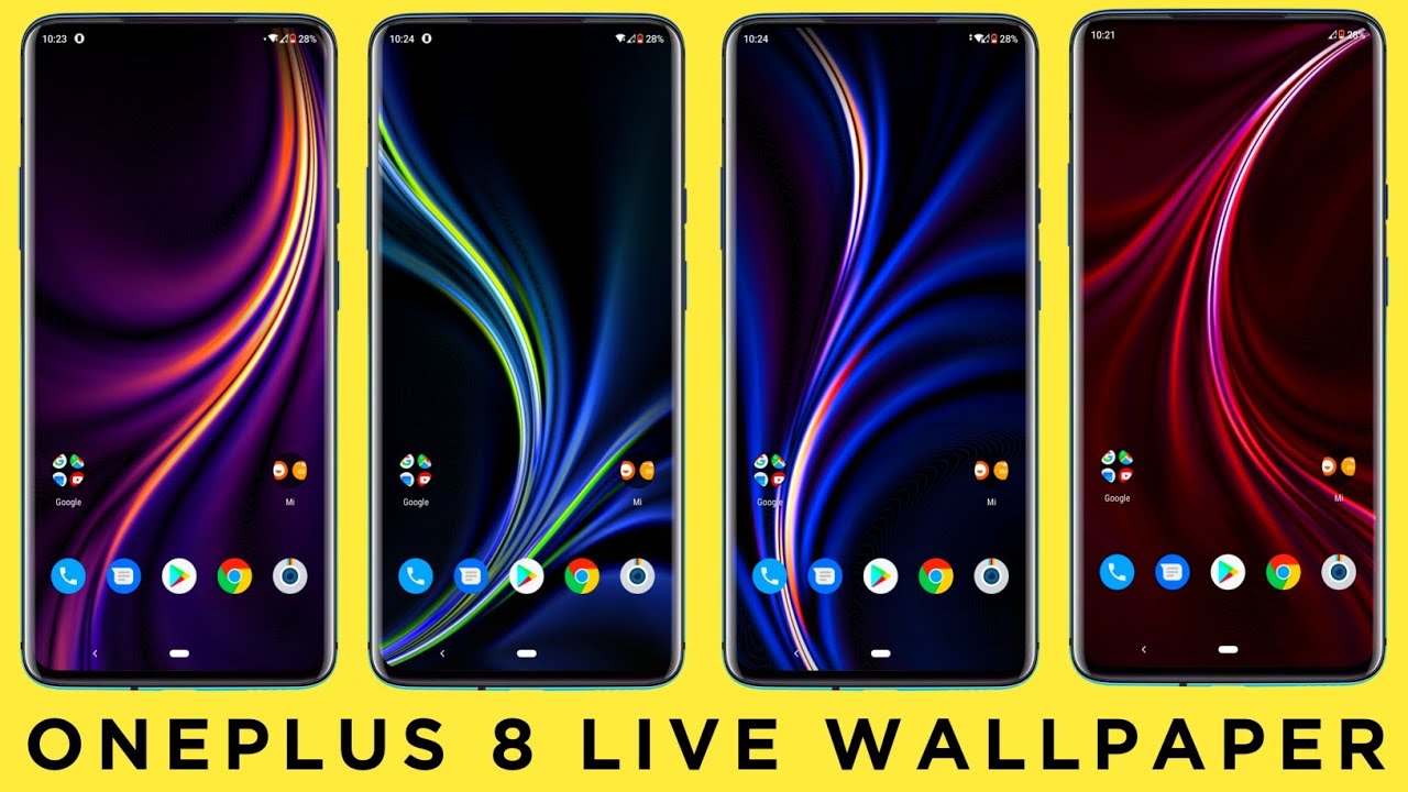 Oneplus 8 Live Wallpaper Install Any Android Device [Without Root]