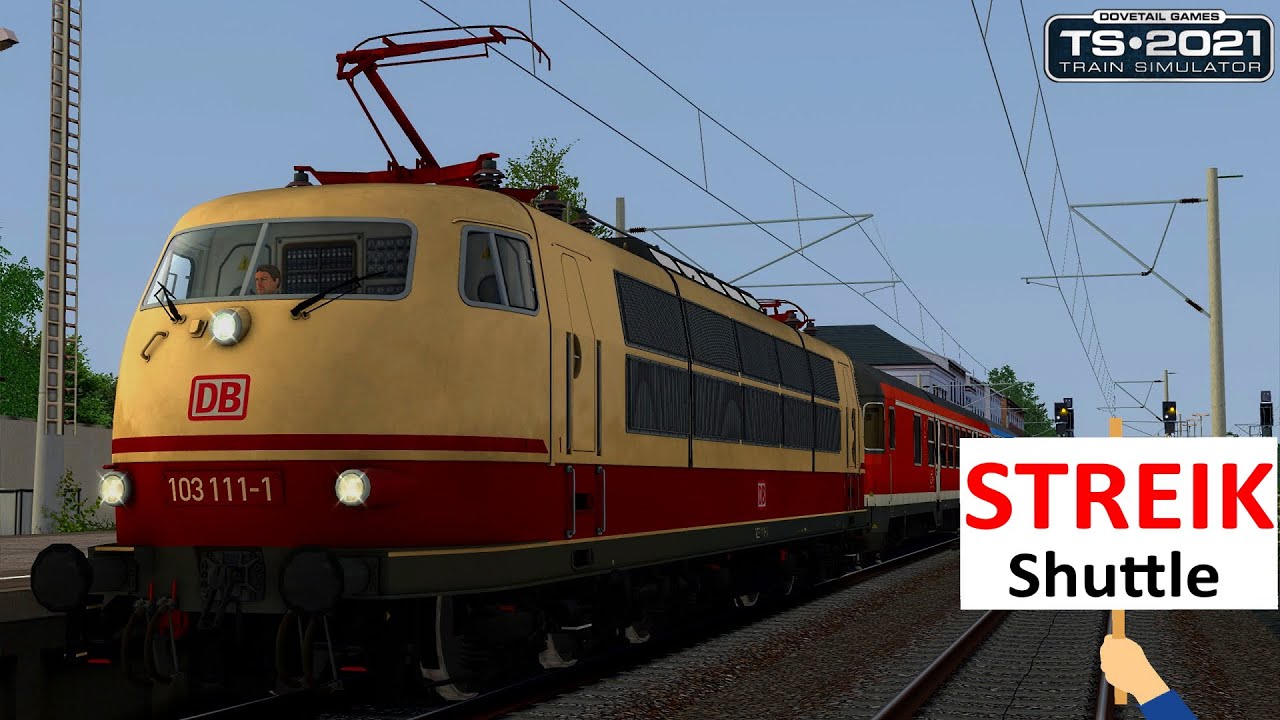 STREIK-Shuttle Reloaded | von Leipzig Hbf nach Berlin Hbf | BR 103 | TRAIN SIMULATOR 2021
