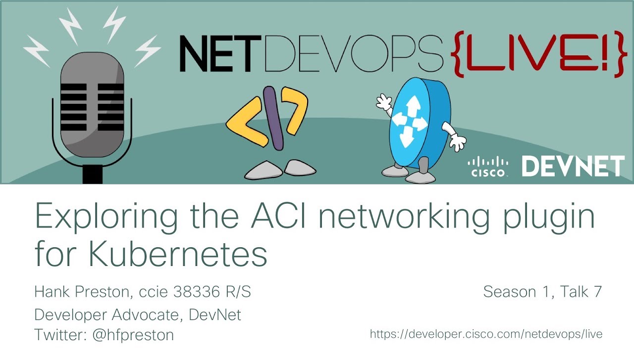 Изучение сетевого плагина ACI для Kubernetes