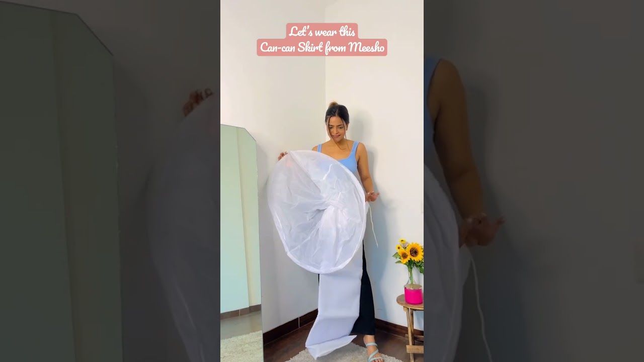 What do you think? Is the skirt worth buying? #cancanskirt #meeshohaul