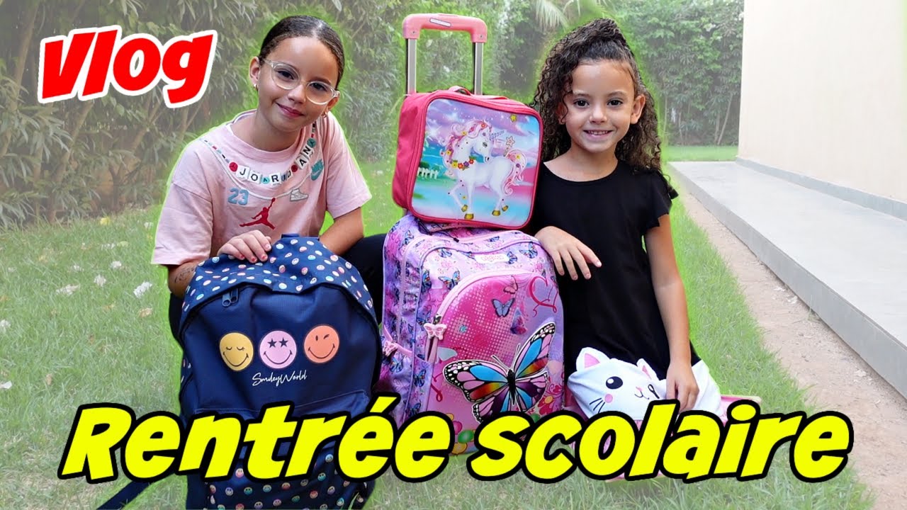 RENTREE SCOLAIRE 2024 - 2025 de MASSILYA et KAMILIA
