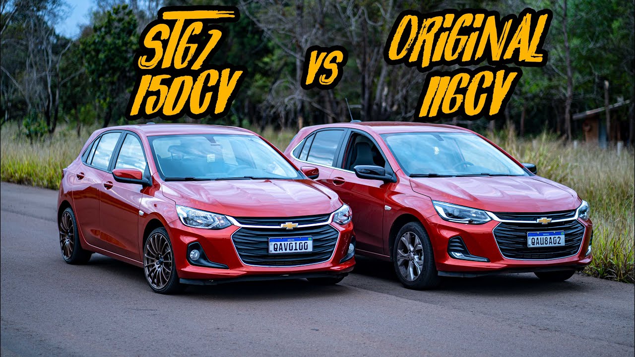ONIX TURBO ORIGINAL 116CV VS ONIX TURBO STG2 150CV!