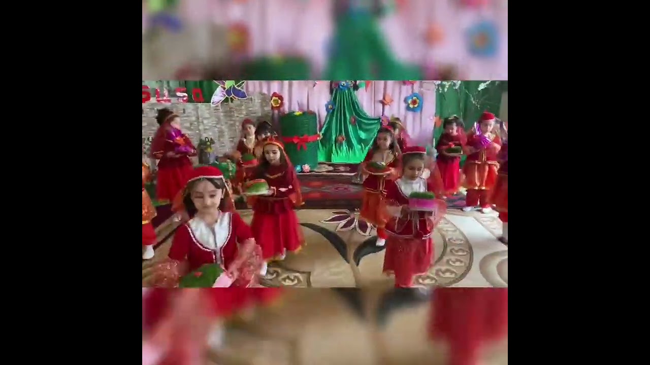 Xonça və Səməni rəqsi.Mehirban müəllimə və Gülnar müəllimə