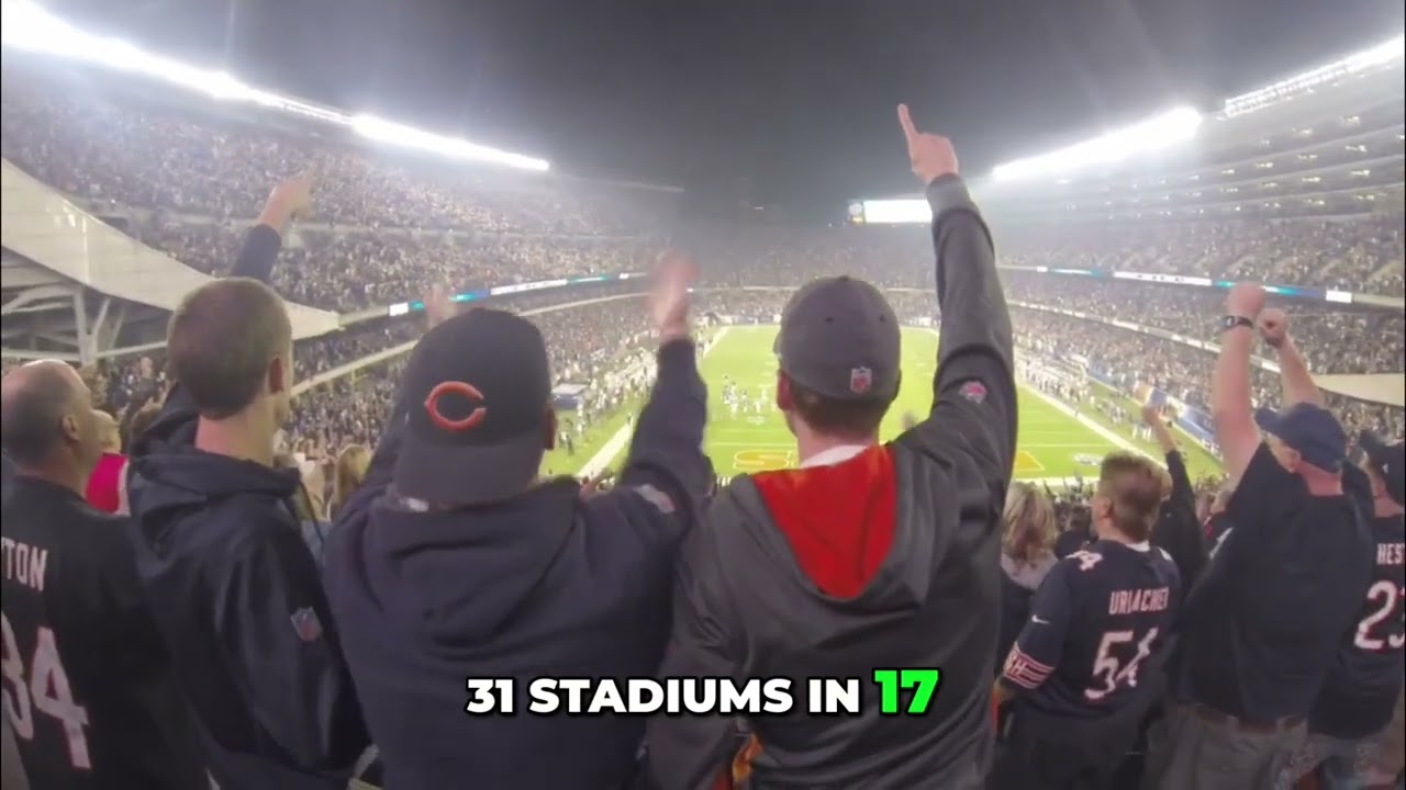 16 weeks. 31 NFL stadiums. One VW Bus.