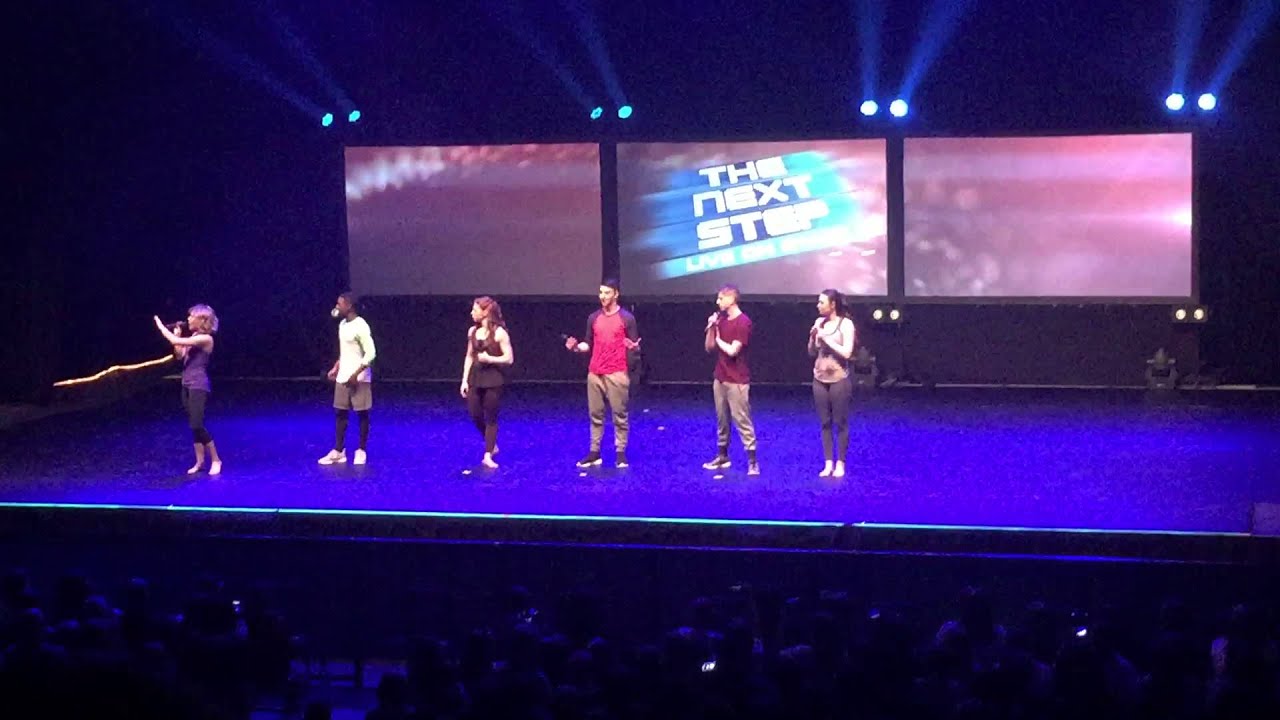 The next step Live on tour in Newfoundland trick off
