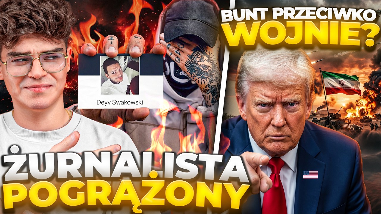 WOJNA Z IRANEM ZACZYNA SIE KOMPLIKOWAĆ? (TRUMP, EPSTEIN, WARDĘGA, ŻURNALISTA, CLINTON)
