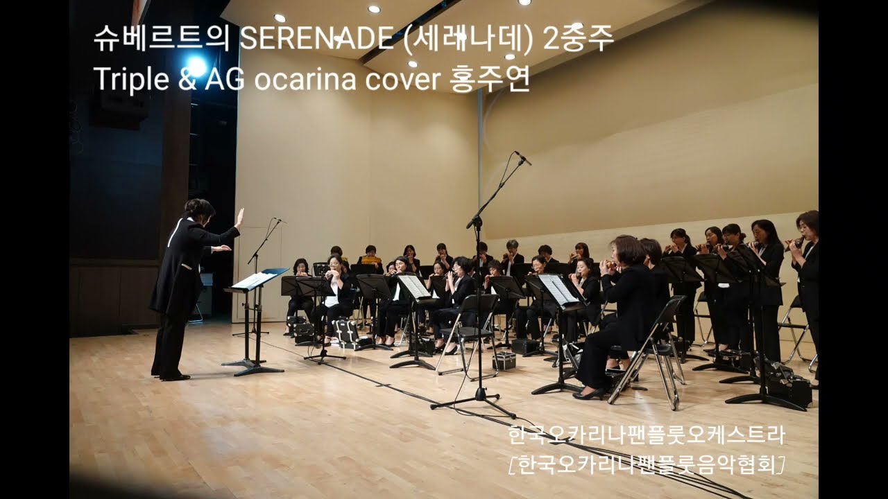 [슈베르트의 세레나데 SERENADE 2중주]  트리플Ac & Ag 오카리나 연주 홍주연