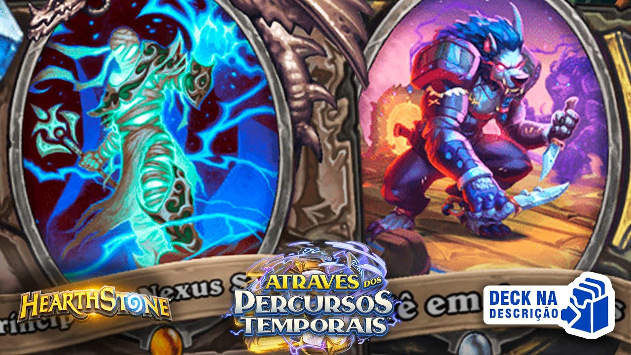 Ladino Shaffar Dublê 👬 Evocando a Cópia do Sortilegio 👬 Deck na Descrição - Hearthstone