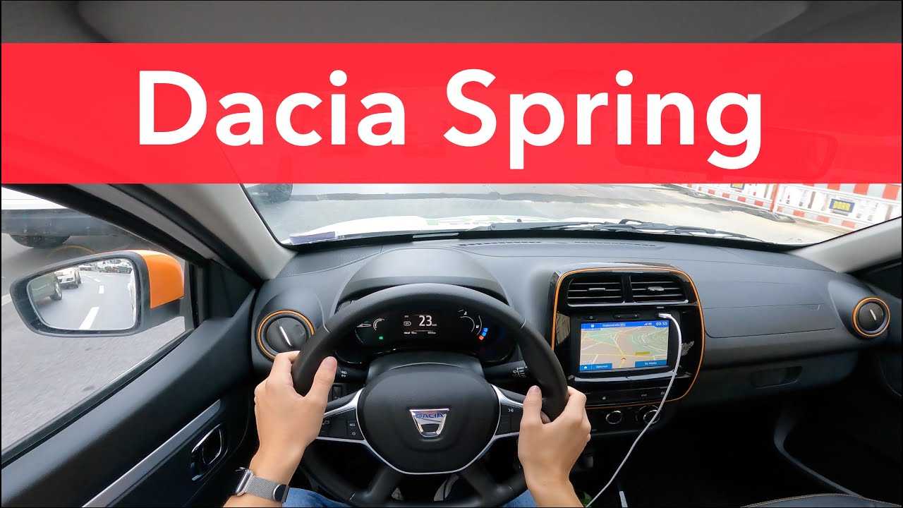 2022 Dacia Spring {44HP} | GoPro 4k Testdrive