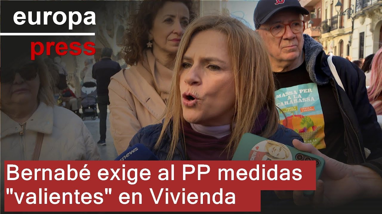Bernabé exige al PP medidas 