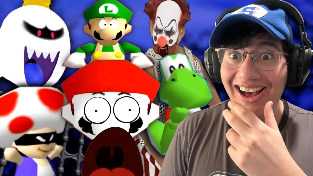 HUNTING DOWN GHOST WITH THE BOYS!!! || (SMG4) R64: Boo Busters REACTION