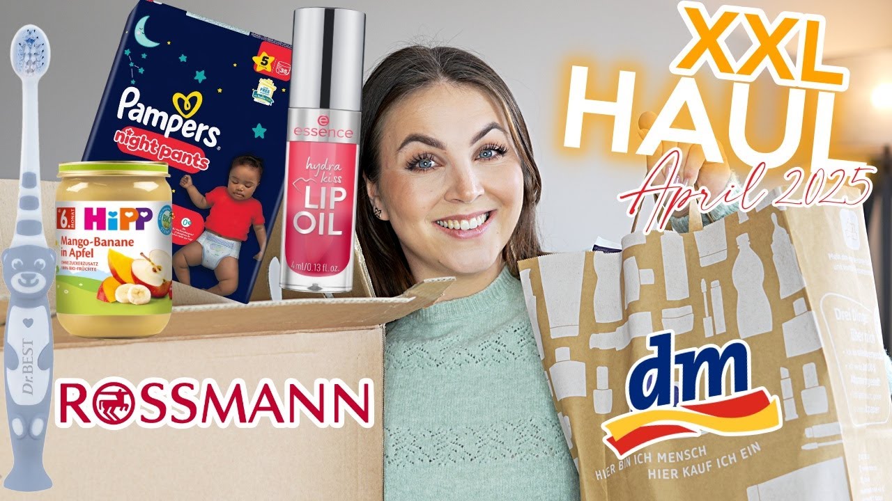 Ganz normaler DROGERIE Einkauf einer Mama: Baby & Beauty Haul April 2025 | dm & Rossmann