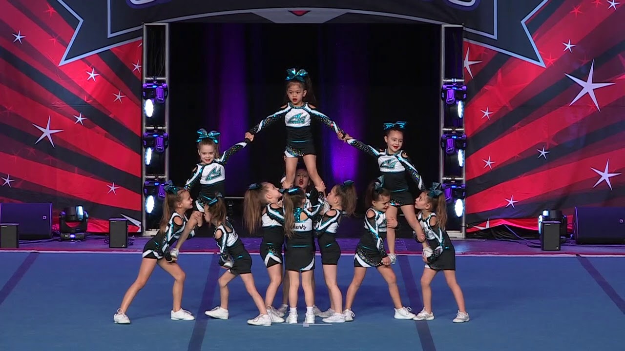 Cheer Sport Gummy Sharks   Tiny Prep 1