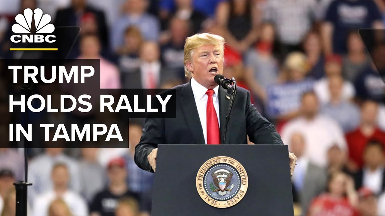 President Trump Holds Rally in Tampa, Florida - July 31, 2018