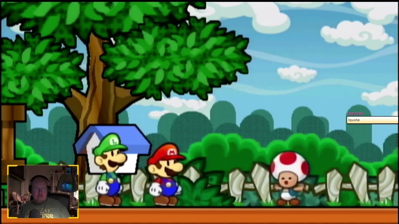 Teddy prøver Super Paper Mario