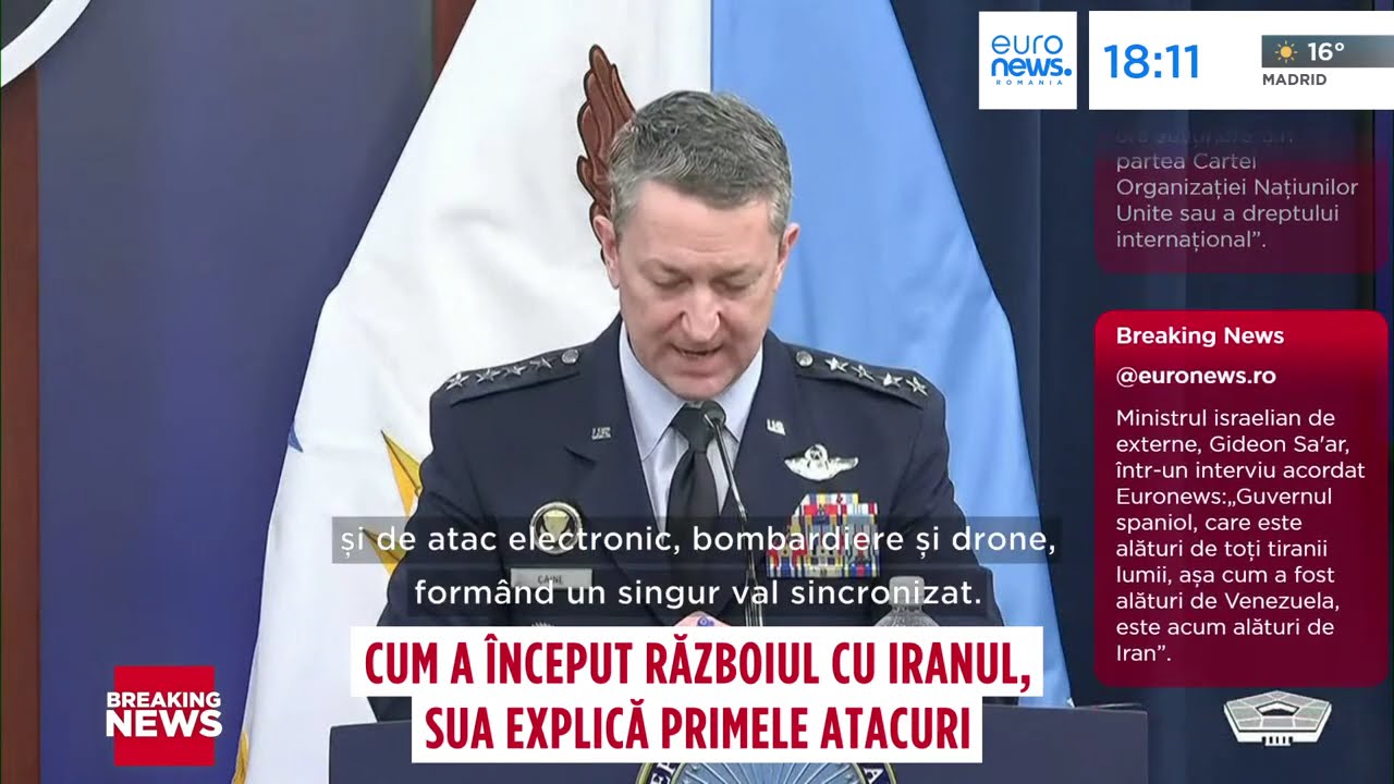 Cum a început războiul cu Iranul, SUA explică primele atacuri