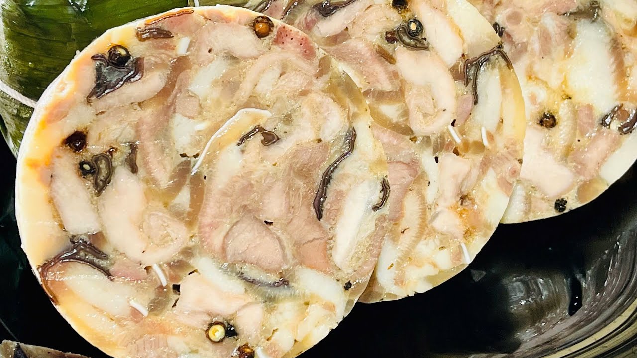 Cách làm giò thủ món chả lạnh thơm ngon của người miền tây