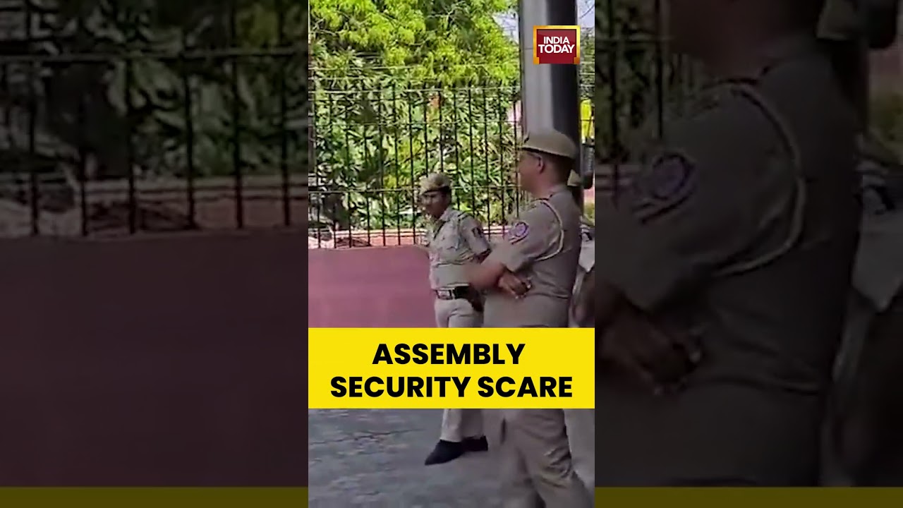 Major Security Breach At Delhi Assembly As Car Breaks Entry Gate | Delhi News