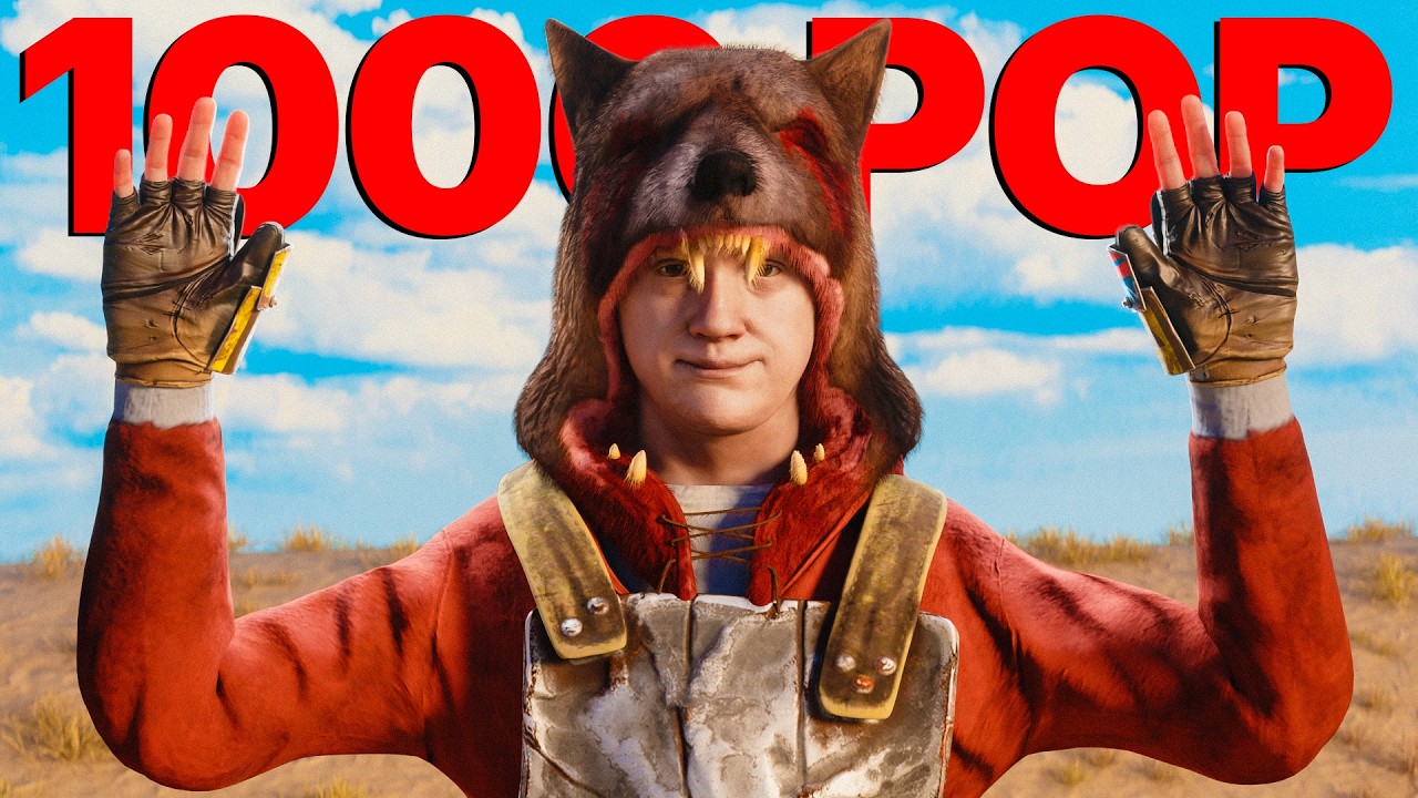 1000 убийств при 1000 игроках - Официальный Rust
