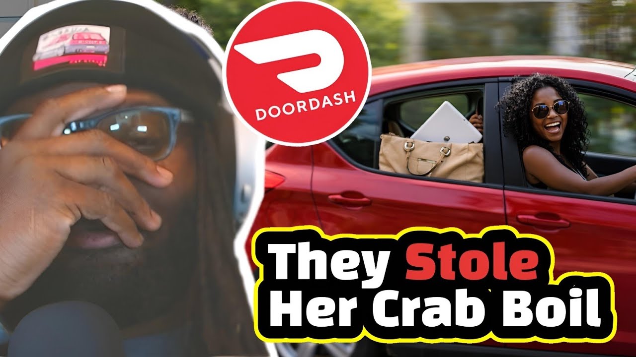 This TikToker Was Caught Stealing Peoples Food on DoorDash Reaction