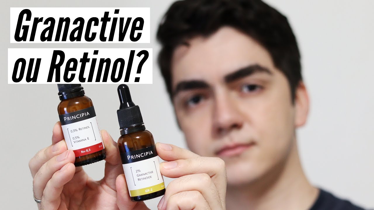 Granactive Retin&oacute;ide ou Retinol Principia? Qual escolher? #Skincare