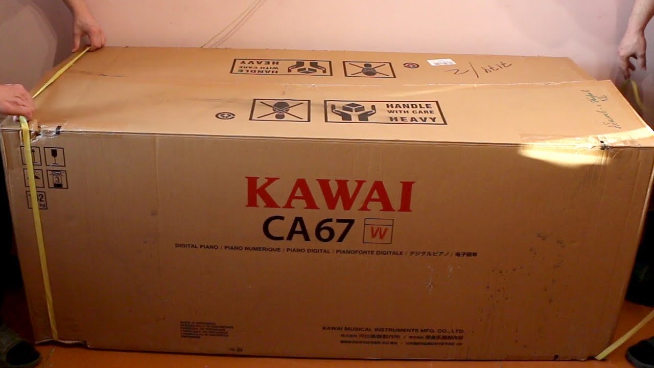 Digital Piano Unboxing & Assembly - Kawai CA67 / Распаковка и сборка Каваи CA67