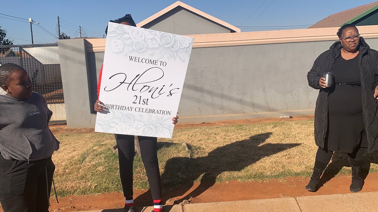 21st Birthday Party🎀| house preps🎀 South African🇿🇦😝 #youngvlogger #birthdaycelebration #southafrica 