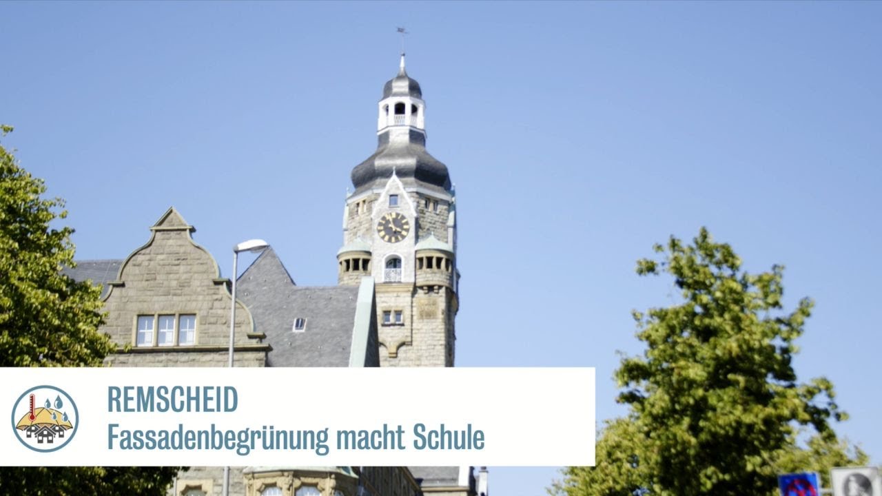 ExTrass-Projektfilm: Klimaanpassung in Städten – Station Remscheid