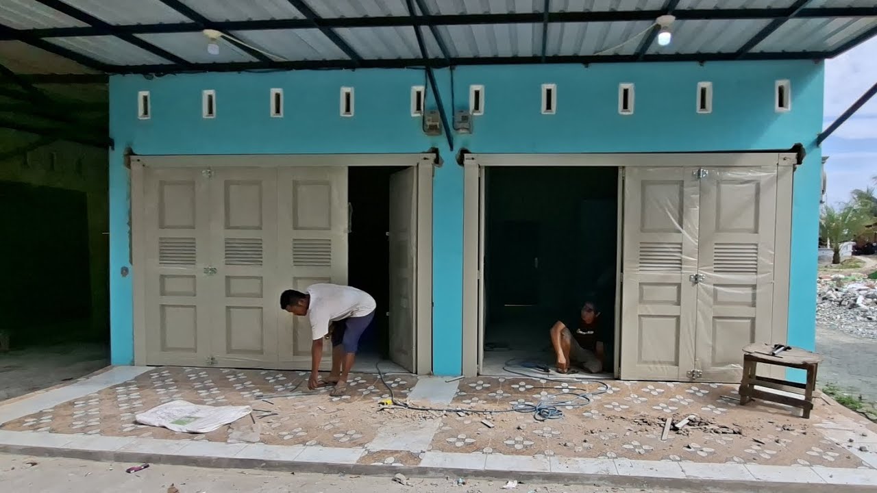PEMASANGAN PINTU PRESS PABRIKAN 2 SET di Tuntungan - Medan || 0853 6275 2892