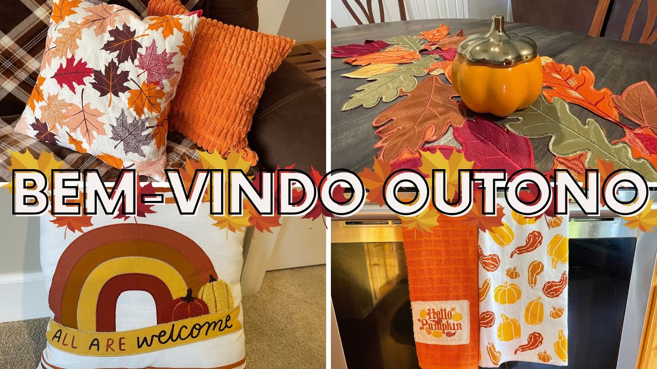 DECORANDO MINHA CASA PARA A CHEGADA DO OUTONO | Comprinhas e Dicas de Decoração