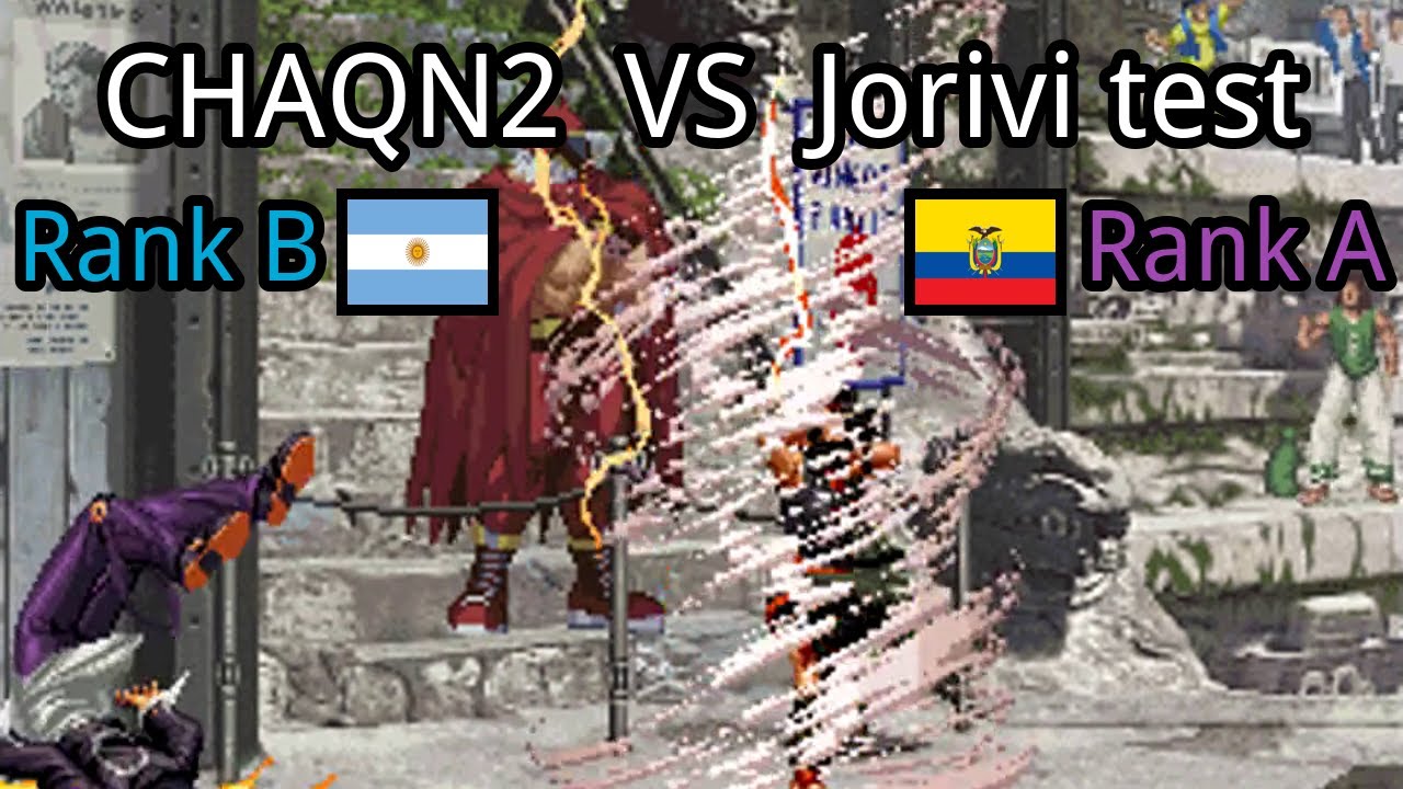 The King of Fighters 2002: (AR) CHAQN2 vs (EC) Jorivi test