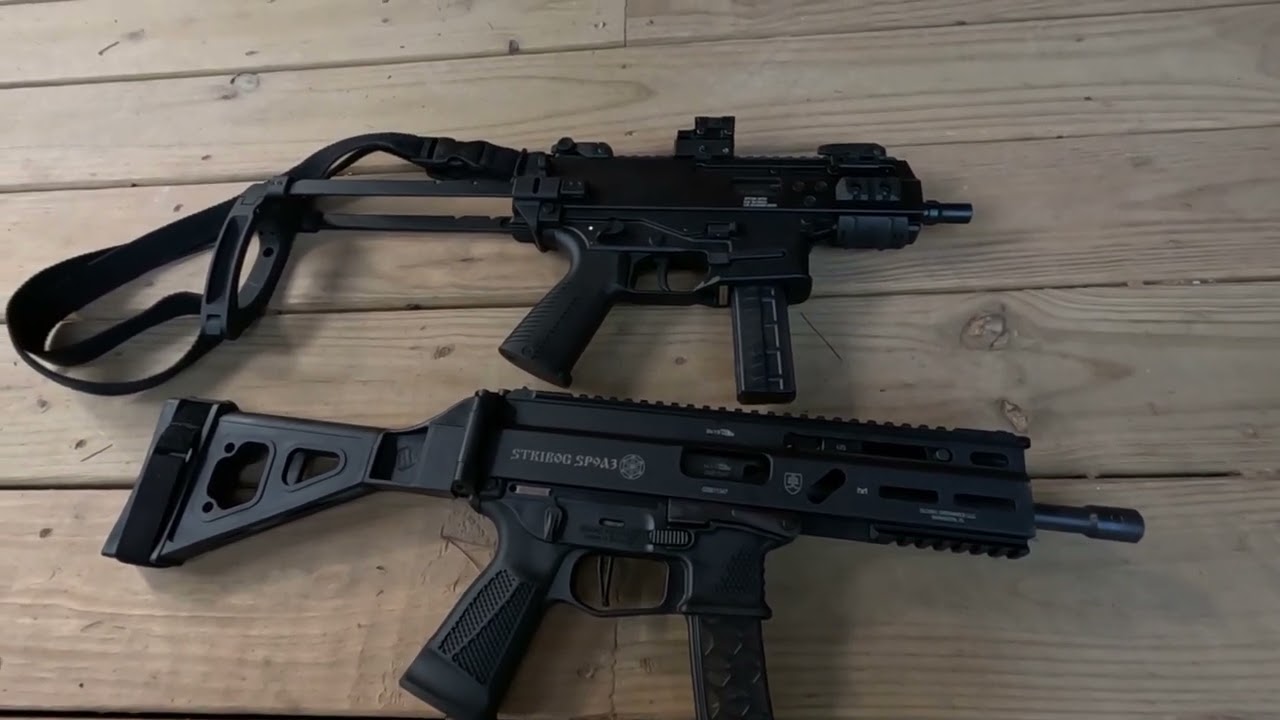 Насколько хорош Stribog SP9-A3 от Grand Power и APC9 Pro от B+T? (Обзор пистолета Braced Pistol F...