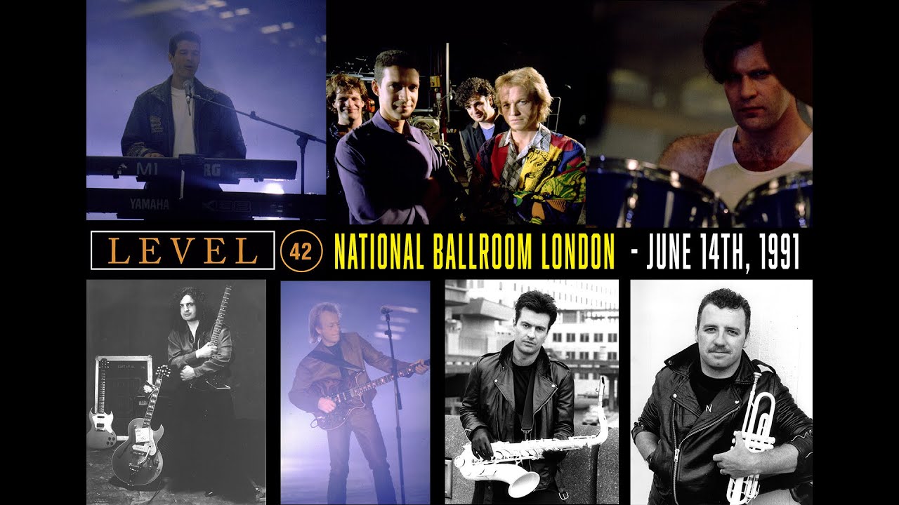 Level 42 - National Ballroom London 1991 4K