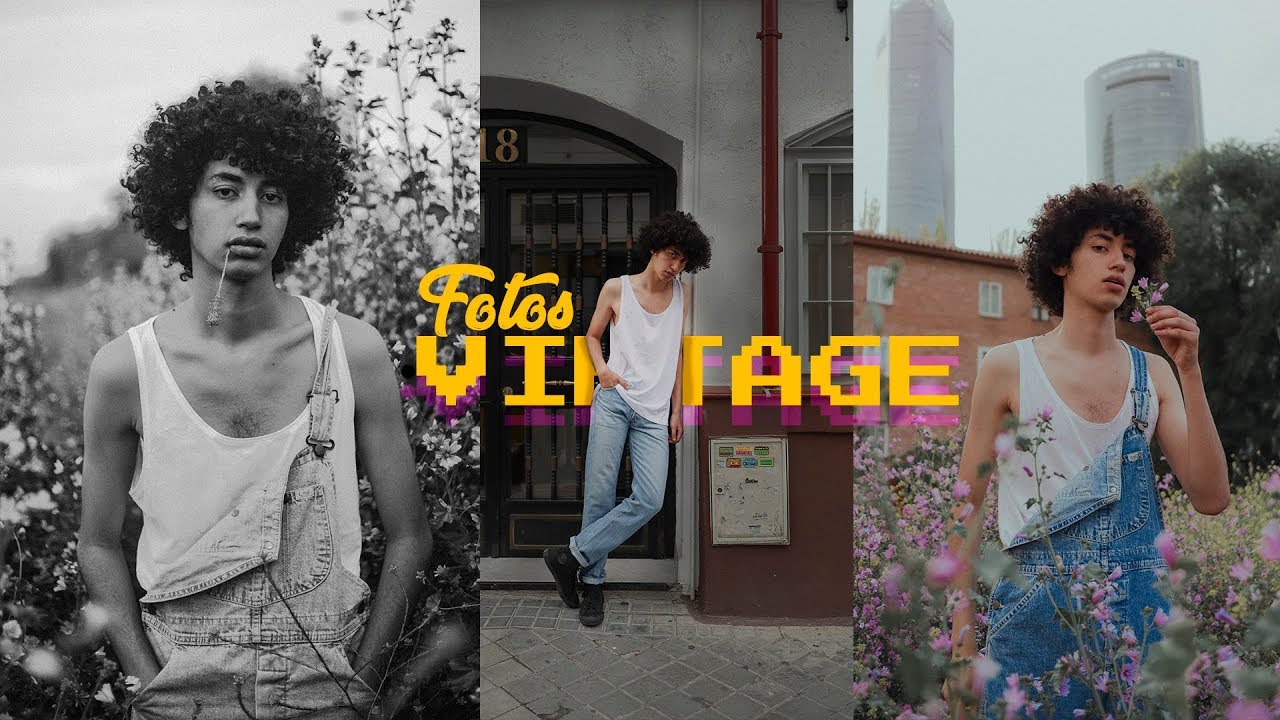 SESIÓN DE FOTOS VINTAGE