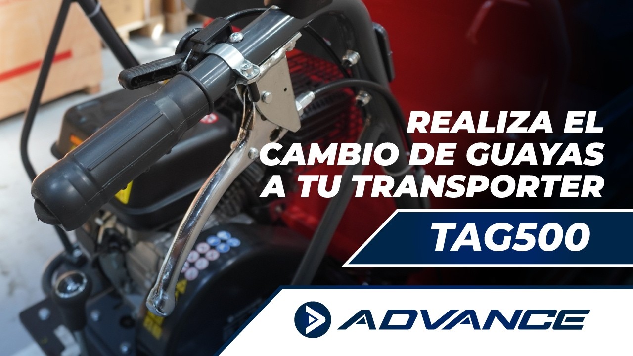 Mantenimiento de guayas de la Oruga de Carga o Transporter ADVANCE | TAG500