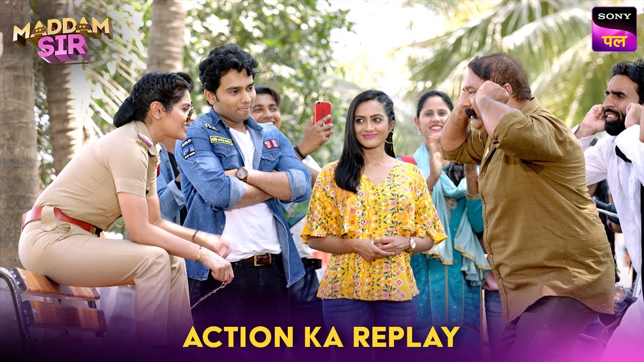 Karishma ने सभी के सामने लगाई एक गुंडे की Class | Maddam Sir | Episode 18 | Action Ka Replay