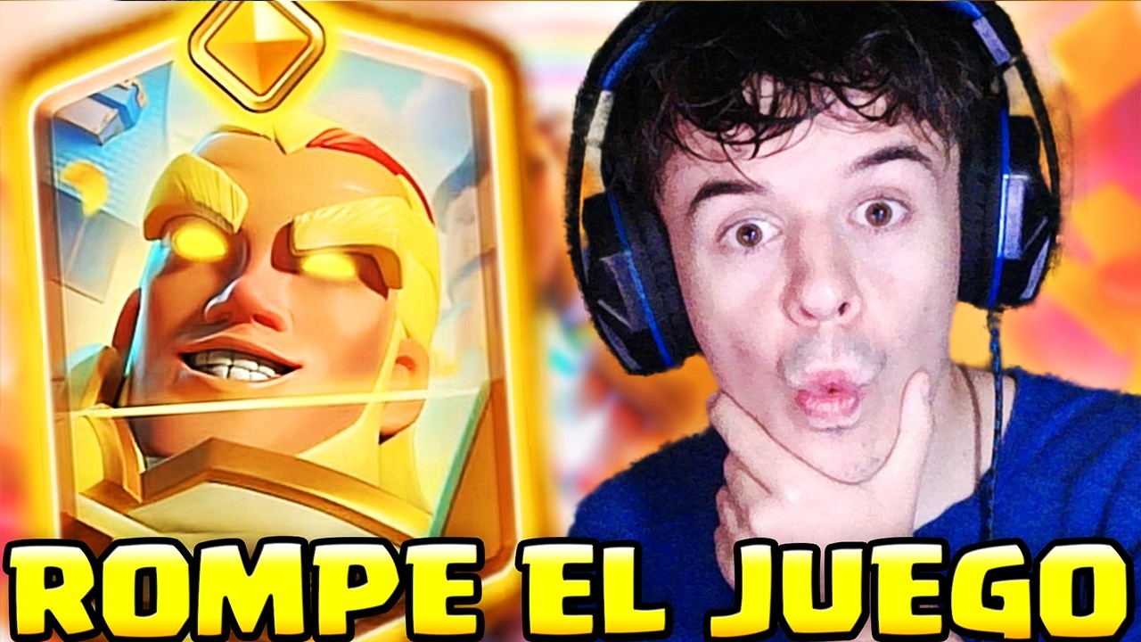 ¡ESTE HEROE ROMPERA CLASH ROYALE! *ARQUERO MAGICO MUY ROTO*