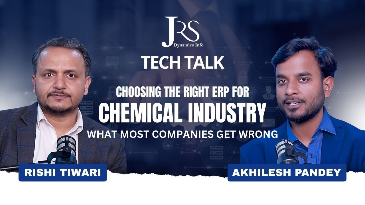 Choosing the Right ERP for the Chemical Industry | What Most Companies Get Wrong | JRS Tech Talk