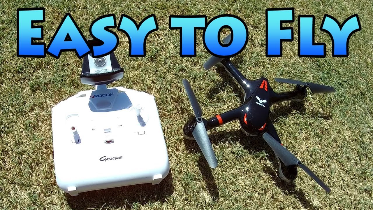 DROCON Cyclone X708W Drone Review 😀