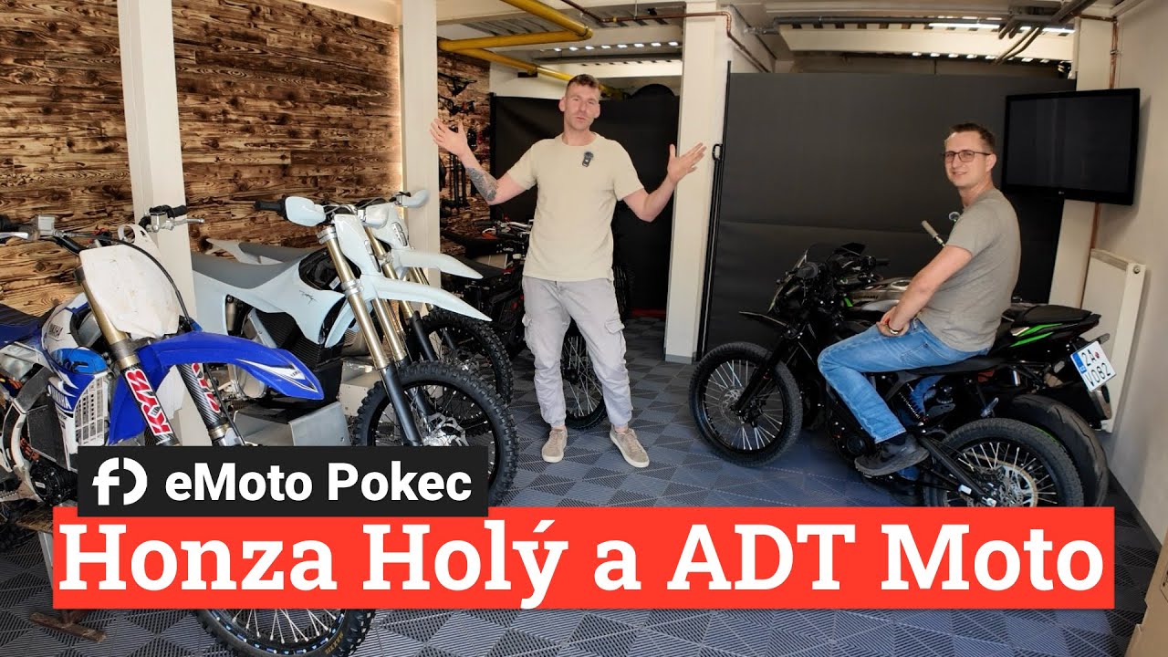 eMoto Pokec: Honza Holý z ADT Moto - O přestavbách za statisíce, prvních emoto závodech v Česku,...