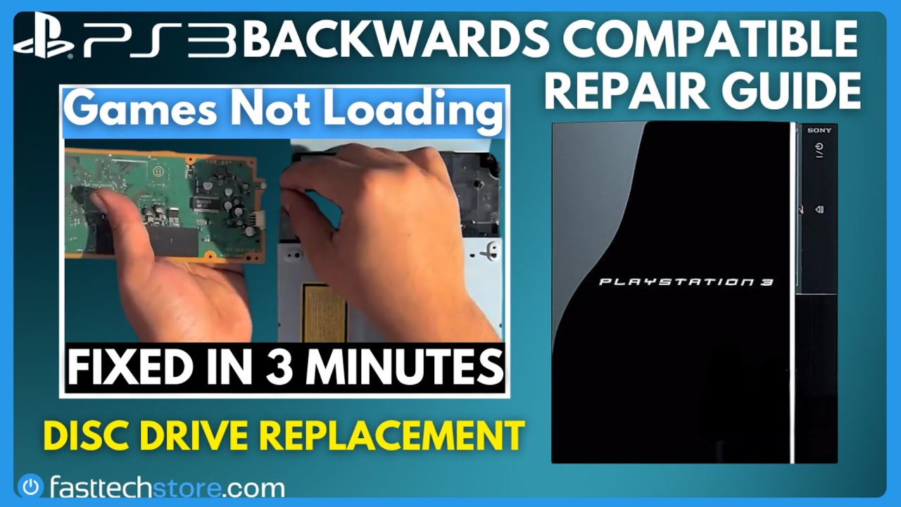 PS3 Not Reading Discs? EASY FIX