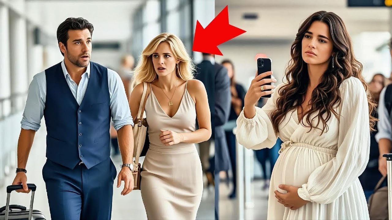 Pensó que nadie lo descubriría… hasta que su esposa embarazada lo expuso en vivo