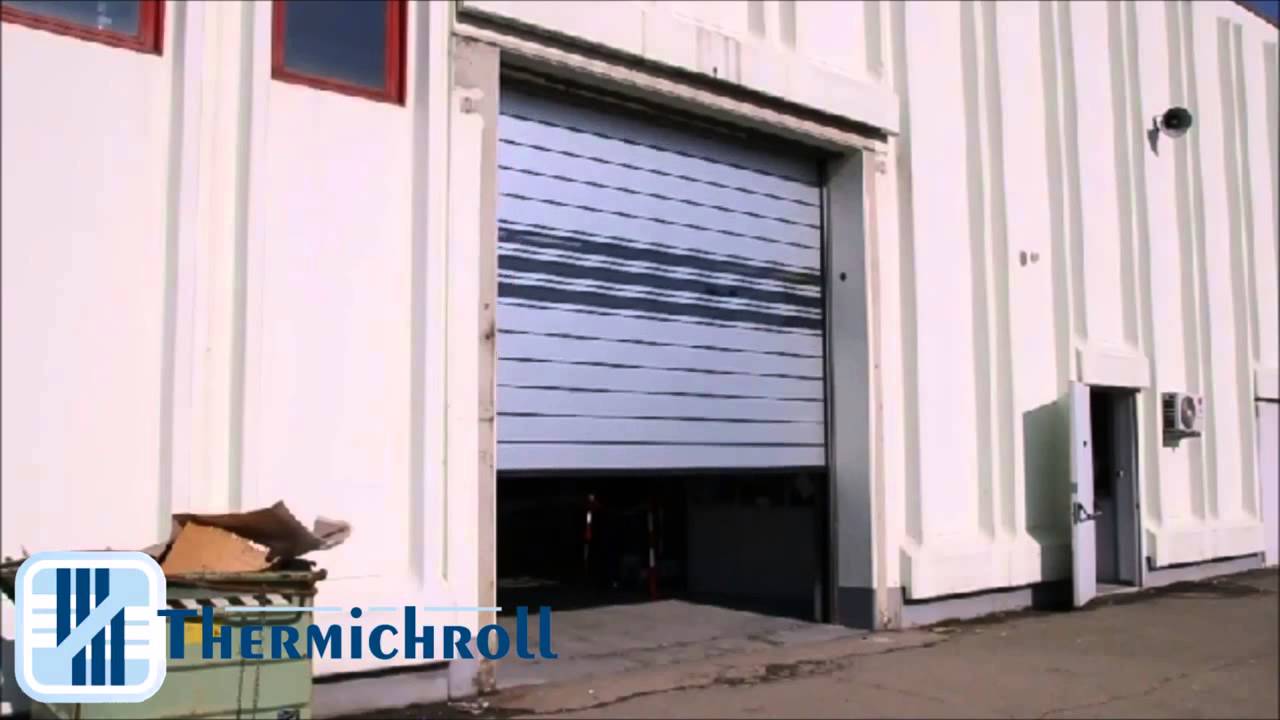 Puerta industrial Thermicroll Spiral ISO50