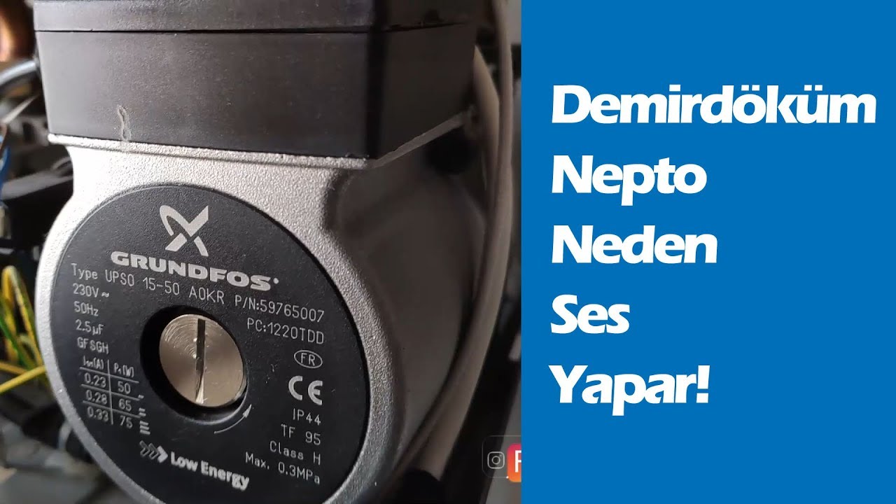Demirdöküm Nepto Kombi Fan Motorundan Böyle Ses Geliyorsa Hemen Kombi Tamircisini Arayın!