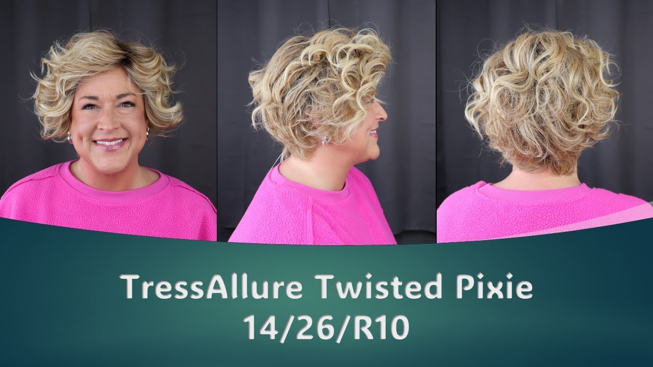 Парик TressAllure Twisted Pixie — игривые локоны, о которых все спрашивают | 14/26/R10