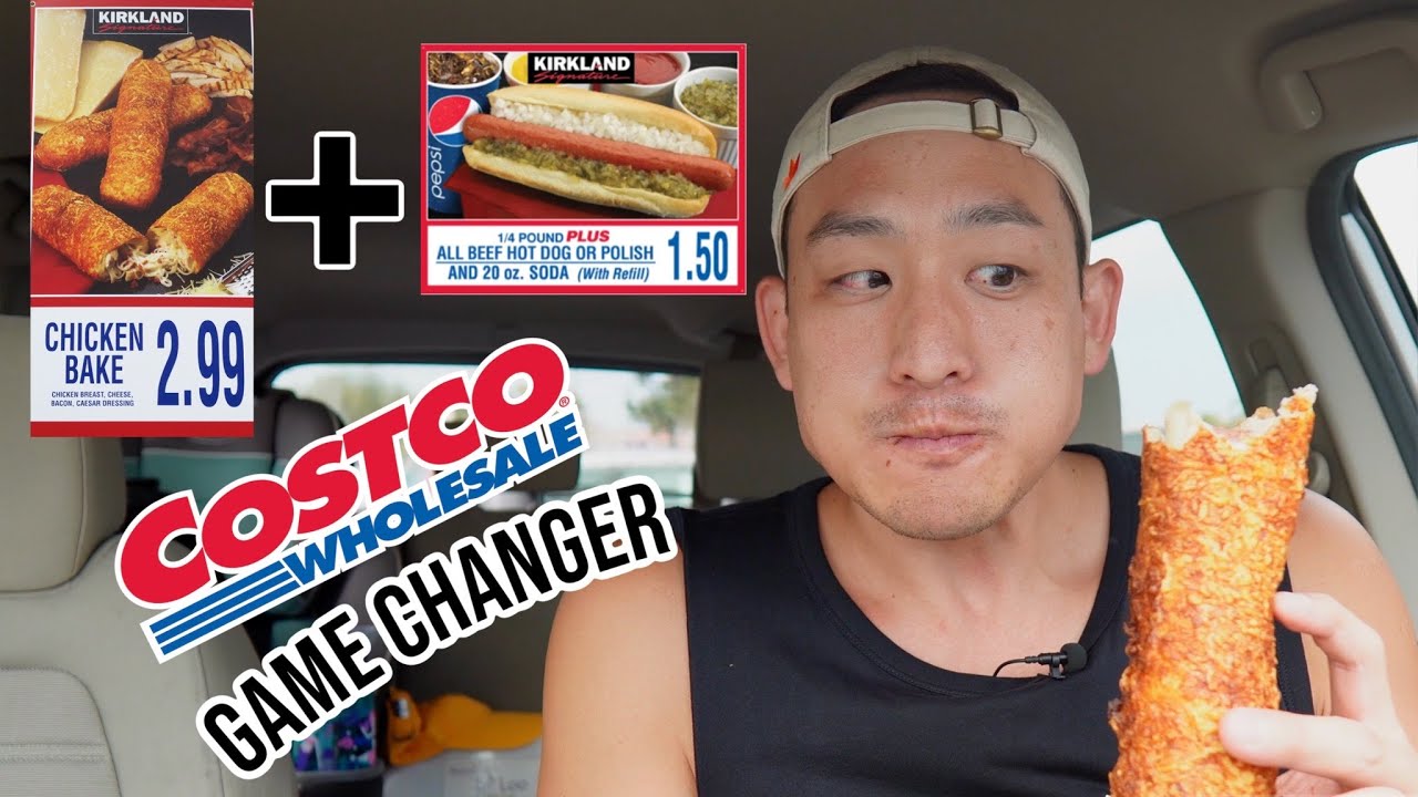 COSTCO FOOD HACK MUKBANG- LUNCH WITH CD